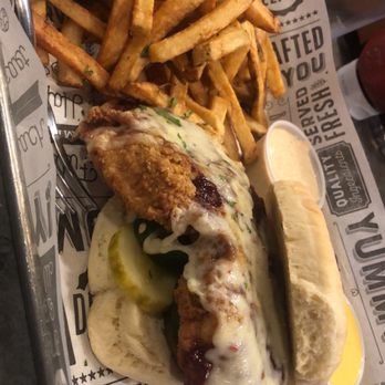 Coopers Tavern - Blackberry BBQ Chicken Biscuit Sandwich - Burgers Near Me - Edgewater, Maryland Coopers Tavern - Blackberry BBQ Chicken Biscuit Sandwich - Burgers Near Me - Edgewater, Maryland