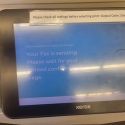 Took 19 minutes to fax