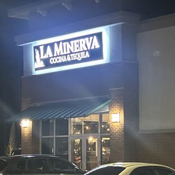 La Minerva - Exterior, clean no outside seating. - Mexican Near Me - North Charleston, South Carolina