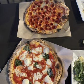Cascadia Pizza Restaurant & Brewery - Margherita and pepperoni - Pizza Near Me - Bellevue, Washington Cascadia Pizza Restaurant & Brewery - Margherita and pepperoni - Pizza Near Me - Bellevue, Washington