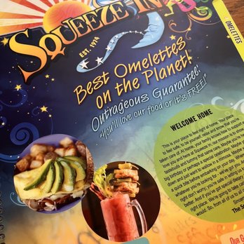 Squeeze In - The Menu cover - Breakfast & Brunch Near Me - Truckee, California Squeeze In - The Menu cover - Breakfast & Brunch Near Me - Truckee, California