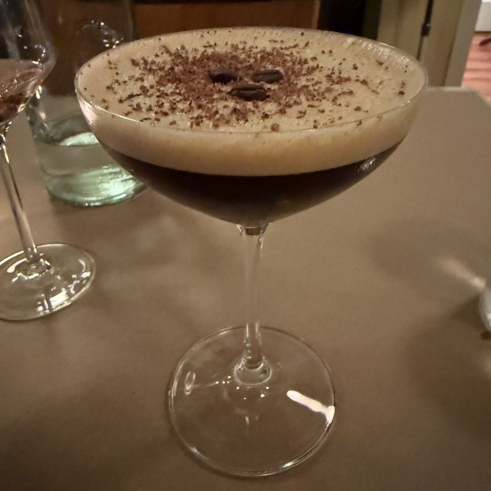 Ciccio - My dreamy espresso martini! - Pizza Near Me - Yountville, California