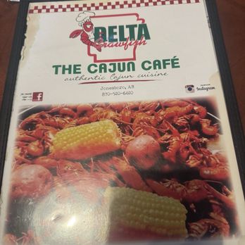 The Cajun Cafe - Menu cover - Cajun/Creole Near Me - Jonesboro, Arkansas The Cajun Cafe - Menu cover - Cajun/Creole Near Me - Jonesboro, Arkansas
