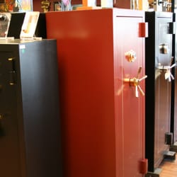 Pacific Coast Lock and Safe - A selection of safes in our showroom in Newport.