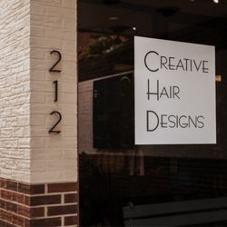 Creative Hair Designs - Main entrance on E. Sandusky St.