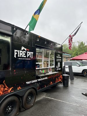 Fire Pit Brazilian Barbecue Food Truck by null