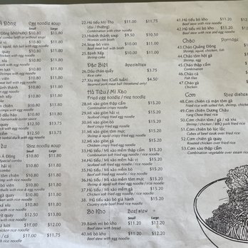Mi A Dong - Menu as of 7/2022 - Vietnamese Near Me - Fountain Valley, California Mi A Dong - Menu as of 7/2022 - Vietnamese Near Me - Fountain Valley, California