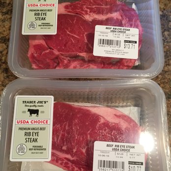 Trader Joe's - Trader Joe's USDA Choice Prime Angus Beef Ribeye - Grocery Near Me - Metairie, Louisiana