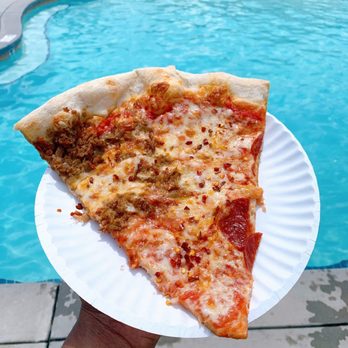 Randy's Pizza - Large sausage and pepperoni pizza - Pizza Near Me - Morrisville, North Carolina