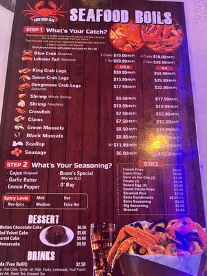 Menu photo 5 boom boom crab seafood Carroll, MD Menu photo 5 boom boom crab seafood Carroll, MD