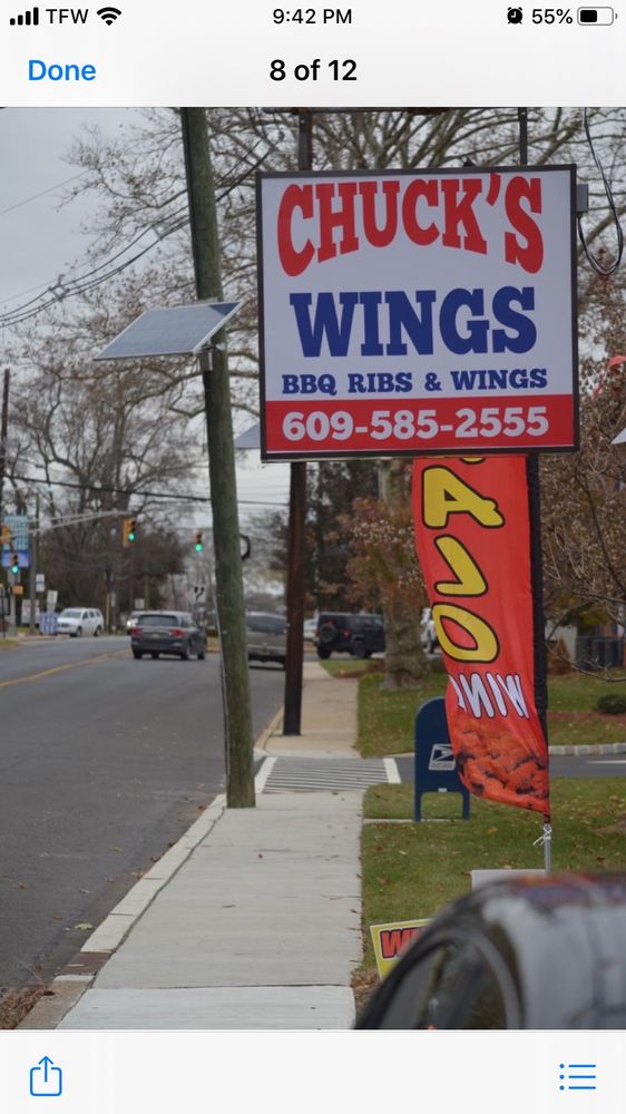 CHUCK’S WINGS 19 Photos & 18 Reviews 4592 S Broad St, Trenton, New
