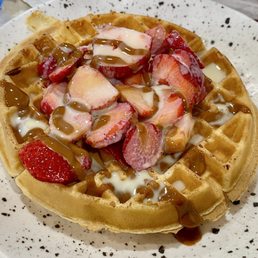 Dulce de Leche waffle Dulce de Leche waffle