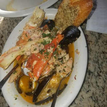 Cafe Borgia - Bowl of Everything awesome!!! Salmon, claims, lobster, mussels, shrimp and crab legs! Amazing! - Italian Near Me - Munster, Indiana Cafe Borgia - Bowl of Everything awesome!!! Salmon, claims, lobster, mussels, shrimp and crab legs! Amazing! - Italian Near Me - Munster, Indiana
