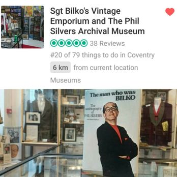 The Phil Silvers Archival Museum - Museums Near Me - Coventry, XWM