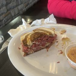 Luke's Famous Coney Island - What's left of my wife's Ruben