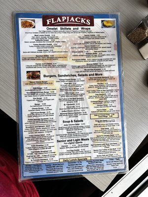Menu photo 4 Flapjacks Sacramento, CA