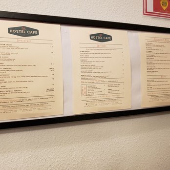 Hostel Cafe - Menu - Breakfast & Brunch Near Me - Portland, Oregon