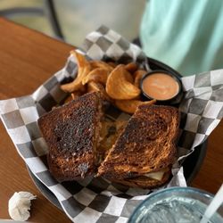 Salt Block Burgers & Brews - Patty melt