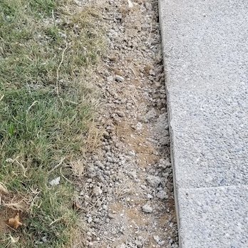 Concrete Masters - This is the finish they leave behind. - Masonry/Concrete Near Me