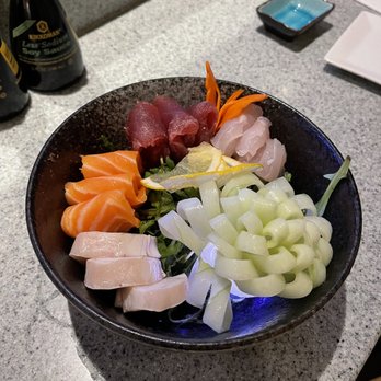 Sushi Blue - a bowl of sushi and vegetables - Sushi Bars Near Me - Blue Lake, California Sushi Blue - a bowl of sushi and vegetables - Sushi Bars Near Me - Blue Lake, California