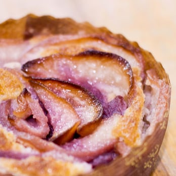pattiwagon - Red Wine Poached Pear Tart - Food Delivery Services Near Me - San Francisco, California
