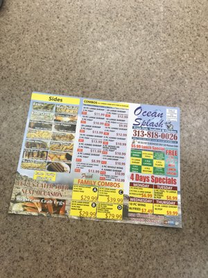 Menu photo 1 Ocean splash fish and chicken Detroit, MI