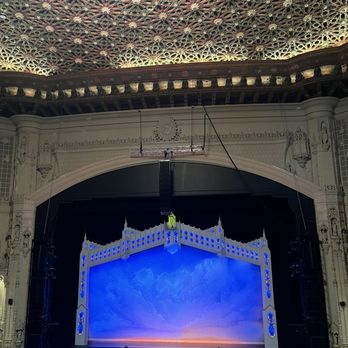 Orpheum Theatre - View from mezzanine seat E106 - Performing Arts Near Me - San Francisco, California Orpheum Theatre - View from mezzanine seat E106 - Performing Arts Near Me - San Francisco, California