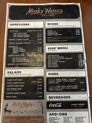 Menu photo 4 Murky Waters Blues & BBQ Hattiesburg, MS Menu photo 4 Murky Waters Blues & BBQ Hattiesburg, MS
