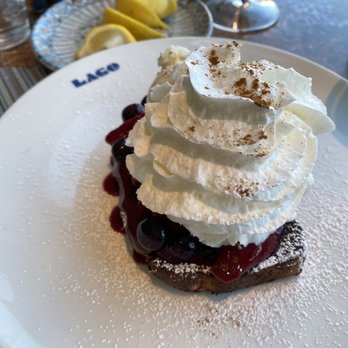 Lago - French toast with berry compote - Italian Near Me - Las Vegas, Nevada