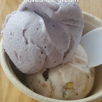 Love's Ice Cream - Lavender blueberry and rosewater pistachio vegan gelato - Gelato Near Me - Grand Rapids, Michigan Love's Ice Cream - Lavender blueberry and rosewater pistachio vegan gelato - Gelato Near Me - Grand Rapids, Michigan