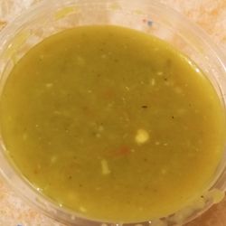 Green Salsa was absolutely DIVINE!!! VERY spicy