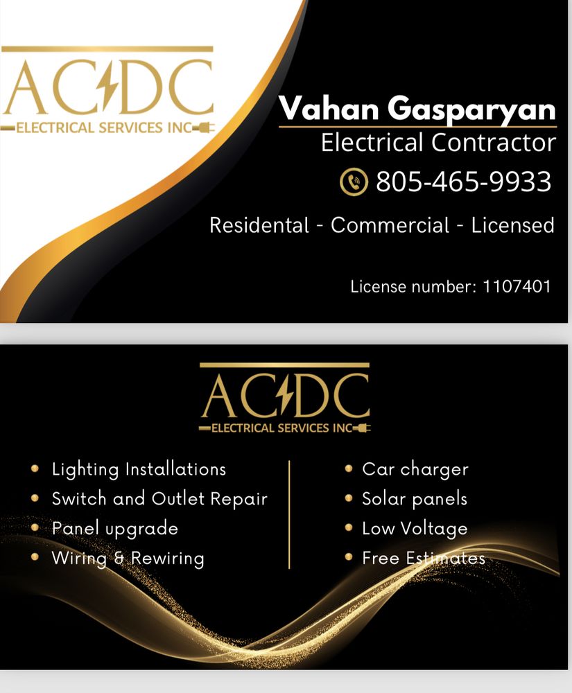 Slide of ACDC Electrical Services