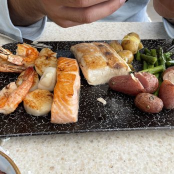 Poseidon on the Beach - Seafood Platter - small version $44 - Seafood Near Me - Del Mar, California Poseidon on the Beach - Seafood Platter - small version $44 - Seafood Near Me - Del Mar, California