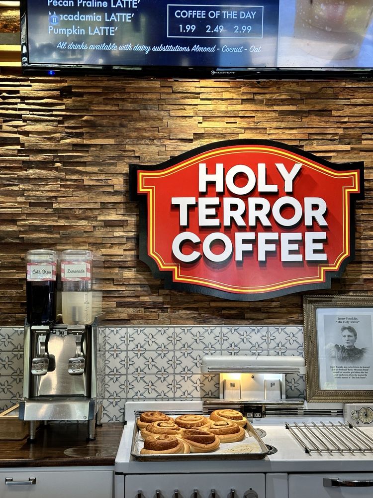 Holy Terror Coffee & Fudge Logo