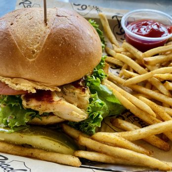 Roadhouse - Grilled Cluck Cluck with French Fries - New American Near Me - Kingsburg, California Roadhouse - Grilled Cluck Cluck with French Fries - New American Near Me - Kingsburg, California
