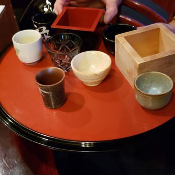 Daikichi Sushi Bistro - Adorable sake cup selection! - Japanese Near Me - Chesapeake, Virginia Daikichi Sushi Bistro - Adorable sake cup selection! - Japanese Near Me - Chesapeake, Virginia