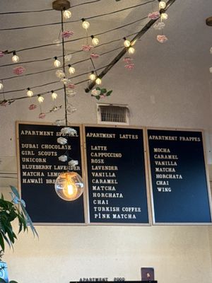 Menu photo 1 Apartment Cafe Rancho Cucamonga, CA Menu photo 1 Apartment Cafe Rancho Cucamonga, CA
