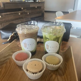 Onit Cafe - strawberry matcha and Macaron - Coffee & Tea Near Me - Federal Way, Washington Onit Cafe - strawberry matcha and Macaron - Coffee & Tea Near Me - Federal Way, Washington