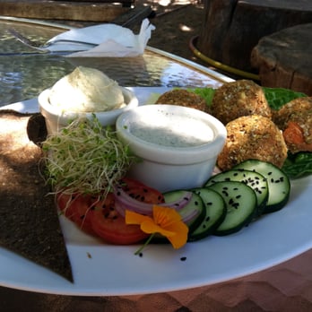 ChocolaTree - falafel platter - Vegetarian Near Me - Sedona, Arizona ChocolaTree - falafel platter - Vegetarian Near Me - Sedona, Arizona