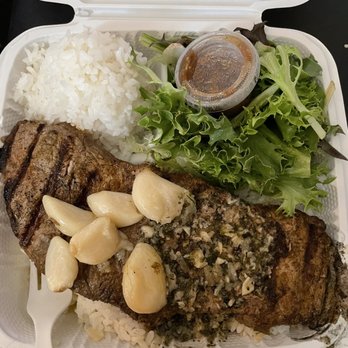Upscale Hawaii - Garlic steak - Diners Near Me - Honolulu, Hawaii