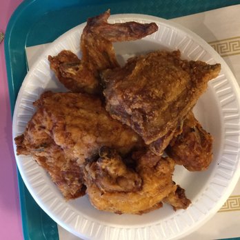 Charcoal Delights - Broasted chicken (very dry and tasteless) - Burgers Near Me - Des Plaines, Illinois