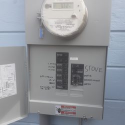 Fort Bragg Electric - Panel and meter
