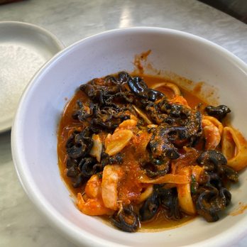 North Italia - Pasta with Squid Ink Mafaldine - Italian Near Me - Reston, Virginia North Italia - Pasta with Squid Ink Mafaldine - Italian Near Me - Reston, Virginia