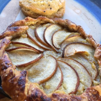 Sub Rosa Bakery - Pear with orange cream tart and pogaca - Bakeries Near Me - Richmond, Virginia Sub Rosa Bakery - Pear with orange cream tart and pogaca - Bakeries Near Me - Richmond, Virginia