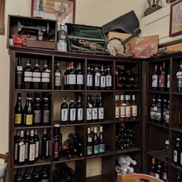 Their selection of wines