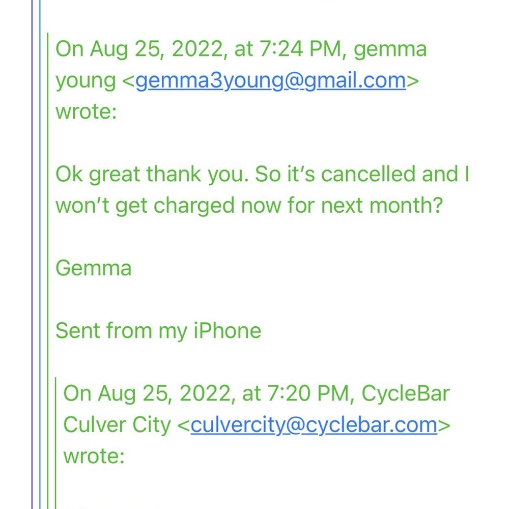 CYCLEBAR - Scam - Cycling Classes Near Me - Culver City, California CYCLEBAR - Scam - Cycling Classes Near Me - Culver City, California
