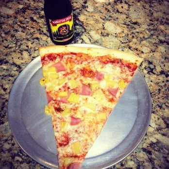 Abruzzo's Pizza - Island pizza (Canadian bacon and pineapple) - Pizza Near Me - Jacksonville, North Carolina Abruzzo's Pizza - Island pizza (Canadian bacon and pineapple) - Pizza Near Me - Jacksonville, North Carolina