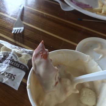 Baxter's Boathouse - Seafood bisque had whole lobster claws and whole scallops in it! - Seafood Near Me - Hyannis, Massachusetts Baxter's Boathouse - Seafood bisque had whole lobster claws and whole scallops in it! - Seafood Near Me - Hyannis, Massachusetts
