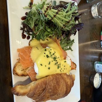 Maple and Cream Restaurant - Croissant Eggs Royale. - Breakfast & Brunch Near Me - Plantation, Florida Maple and Cream Restaurant - Croissant Eggs Royale. - Breakfast & Brunch Near Me - Plantation, Florida