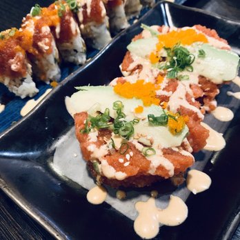Honshu Sushi - Spicy tuna crispy rice (STCR) - Sushi Bars Near Me - Chatsworth, California